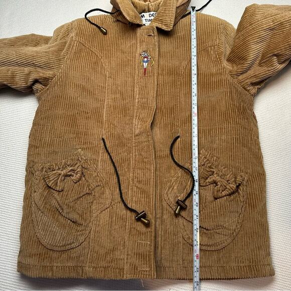 Vintage modern times sailor moon corduroy cropped sleeve jacket - Picture 8 of 9